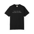 Trust God's Plan T-Shirt — "Trust God's Plan (my plan was terrible)" Minimal Christian Tee