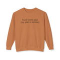 Trust God’s Plan Christian Sweatshirt | Faith-Based Inspirational Crewneck