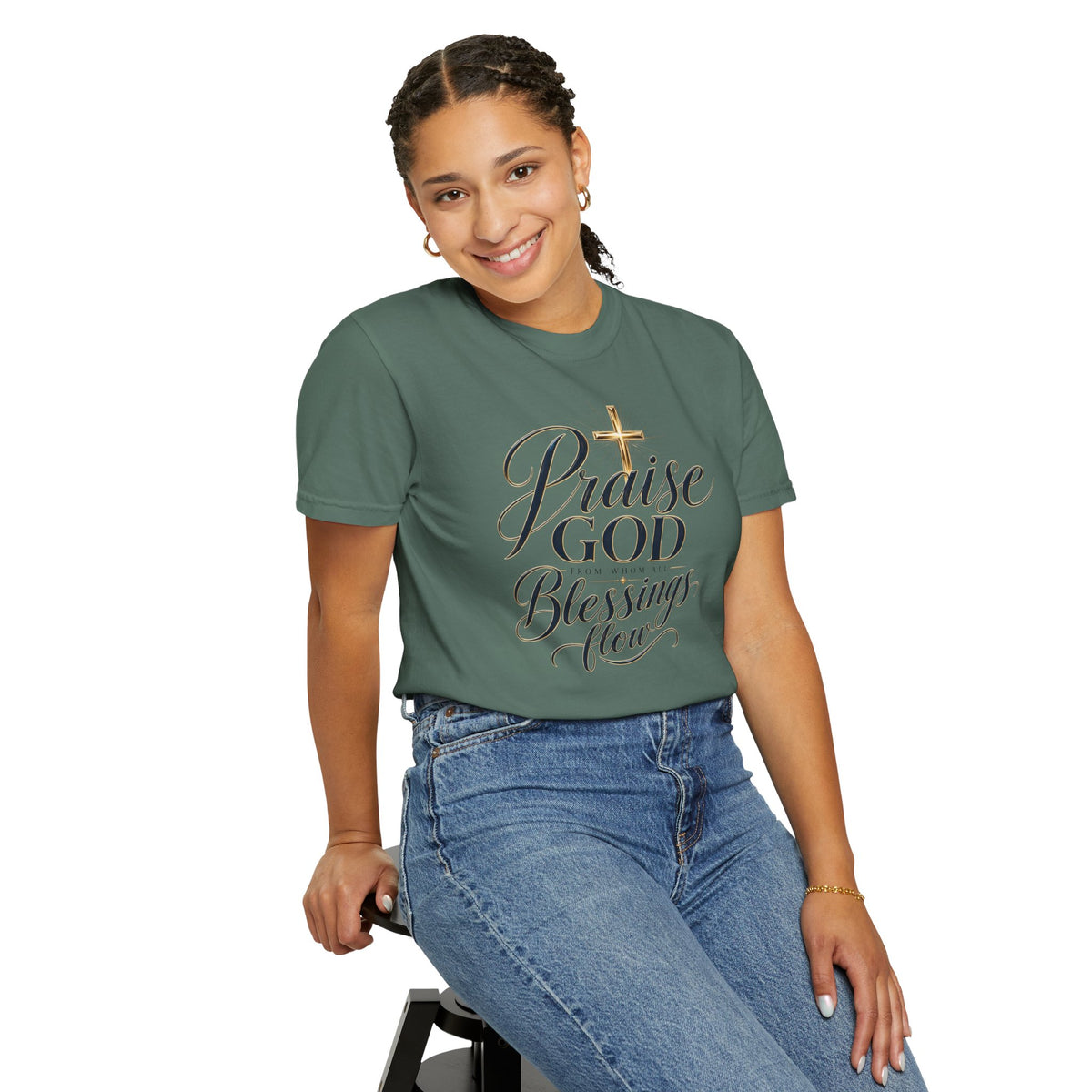 Praise God From Whom All Blessings Flow — Christian T-Shirt