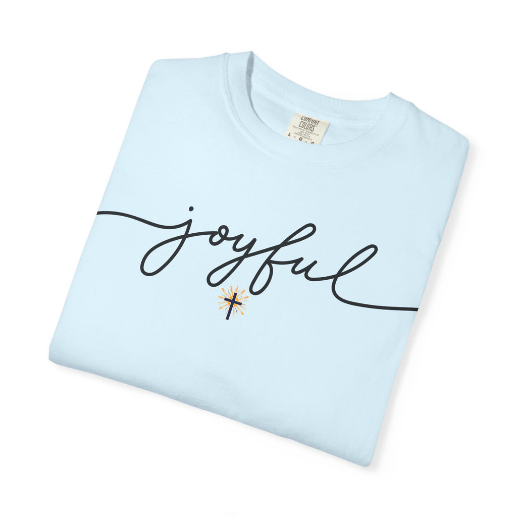Joyful Cross T-Shirt — Scripture-Inspired Christian Graphic Tee