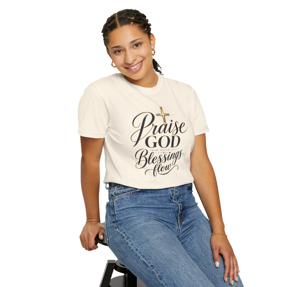 Praise God From Whom All Blessings Flow — Christian T-Shirt